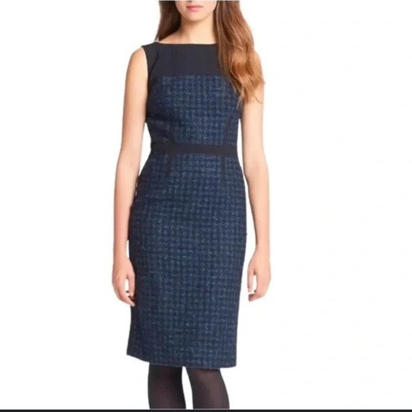 TORY BURCH • Burch Sloane Sleeveless Pencil Dress - Picture 1 of 8